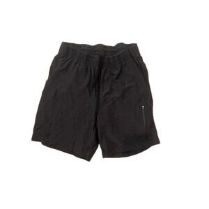 No Label Gray Black Training Shorts Mens L